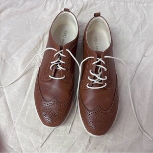Cole Haan Brown Leather Flats